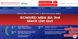 SCMHRD MBA BA Third Merit List 2026 Out Check Selection Status Now